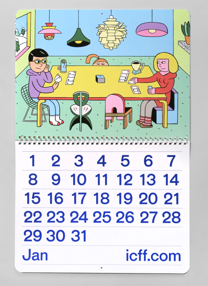 Andy Rementer / Commercial Work / ICFF Calendar&lt;span class=&quot;slide_numbers&quot;&gt;&lt;span class=&quot;slide_number&quot;&gt;1&lt;/span&gt;/14&lt;/span&gt;