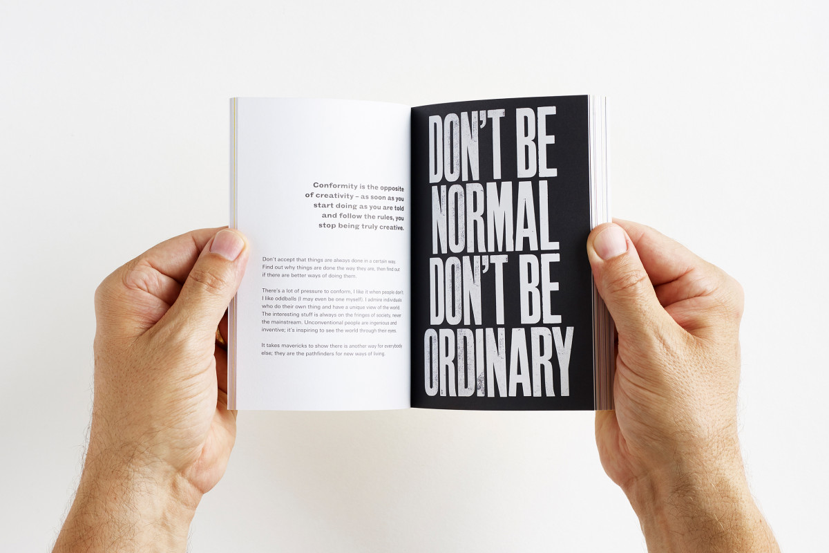 Anthony Burrill / Monograph / Work Hard &amp; Be Nice To People&lt;span class=&quot;slide_numbers&quot;&gt;&lt;span class=&quot;slide_number&quot;&gt;4&lt;/span&gt;/14&lt;/span&gt;