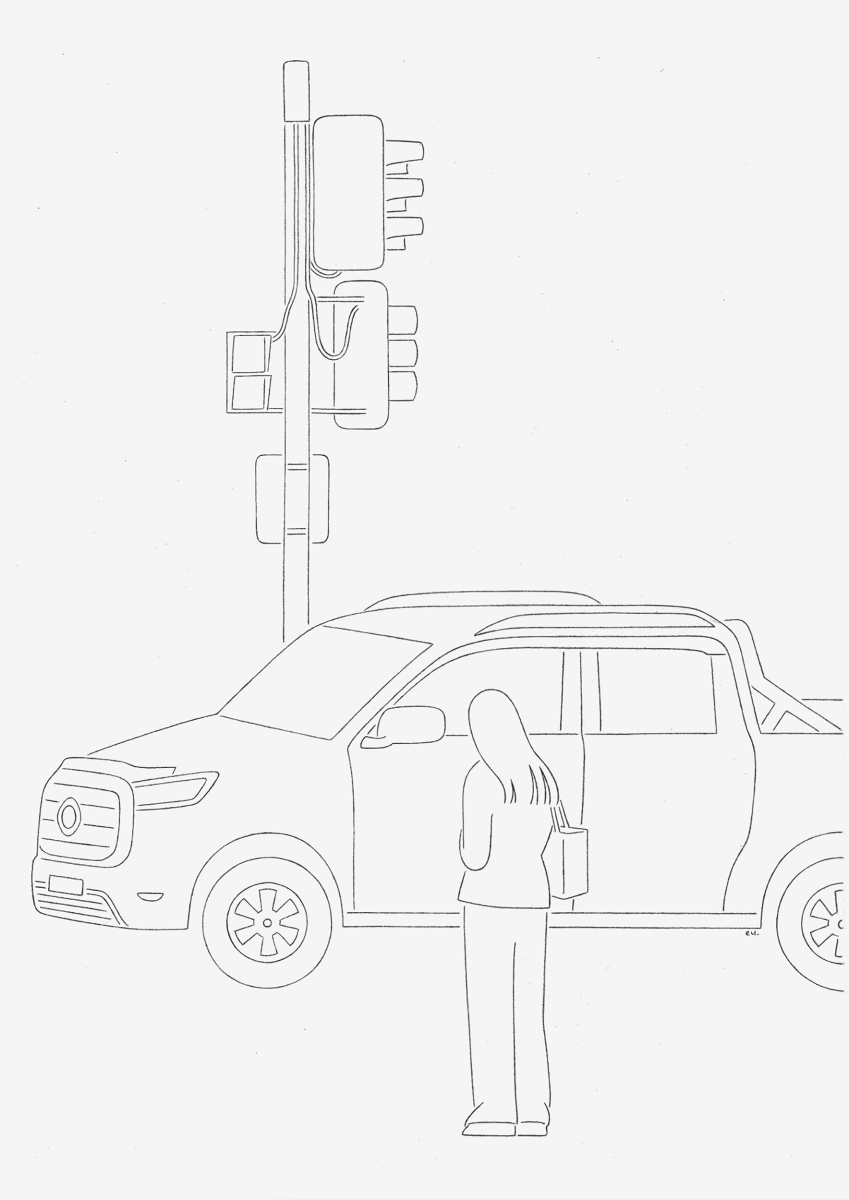 Emi Ueoka / Exhibitions / A Girl, A Truck, &amp; A Traffic Light&lt;span class=&quot;slide_numbers&quot;&gt;&lt;span class=&quot;slide_number&quot;&gt;1&lt;/span&gt;/1&lt;/span&gt;